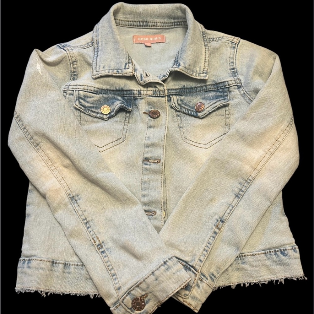 Upcycled jean jacket!! - Picture 2 of 5